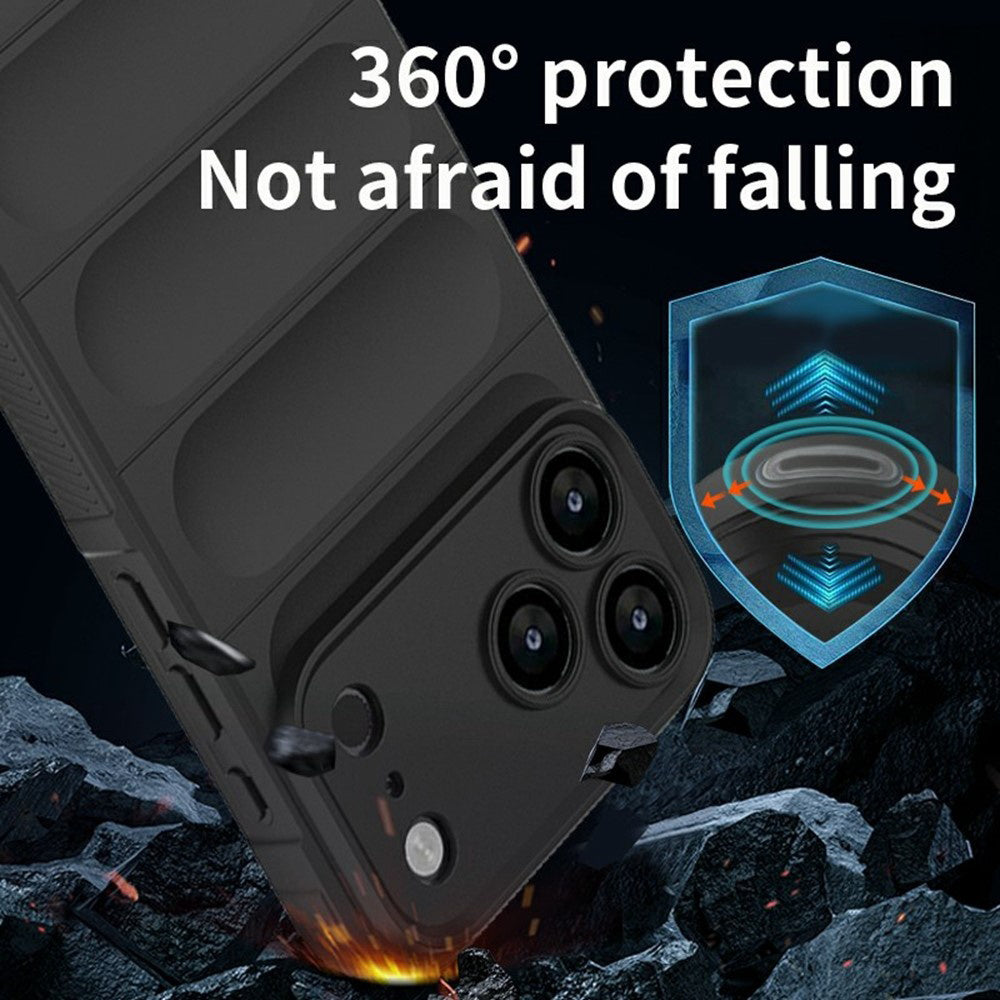 Pouzdro pro Apple iPhone 17 Pro Max, Techsuit, Magic Shield, Červené