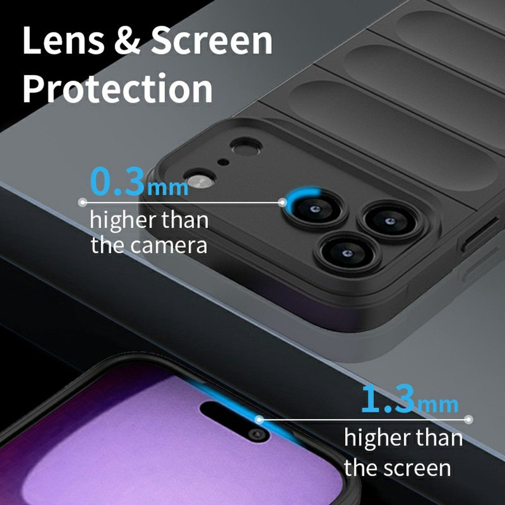 Pouzdro pro Apple iPhone 17 Pro Max, Techsuit, Magic Shield, Červené