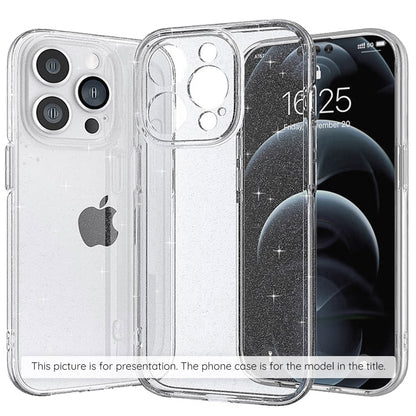 Pouzdro pro Apple iPhone 17 Pro Max, Techsuit, SparkleSkin, Průhledné