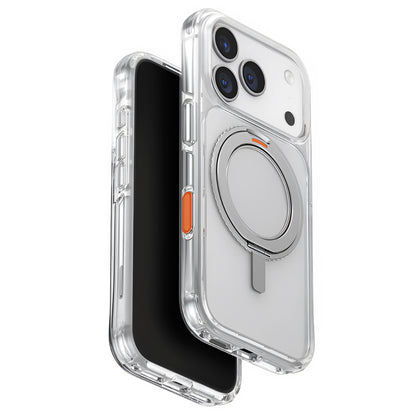 Pouzdro pro Apple iPhone 17 Pro Max, UNIQ, Swivix, Stříbrné