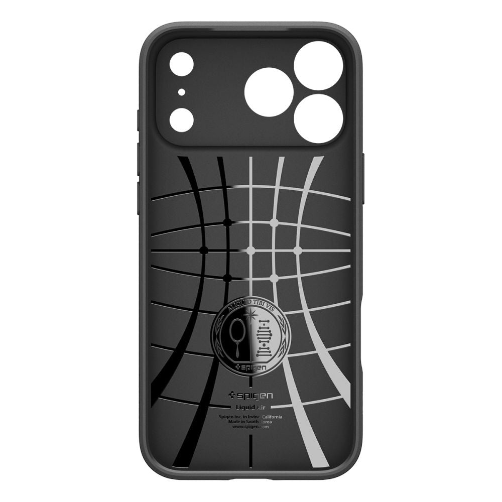 Pouzdro pro Apple iPhone 17 Pro, Spigen, Liquid Air, Matně černé