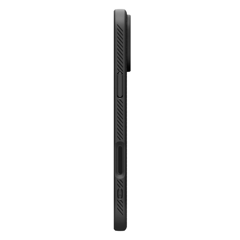 Pouzdro pro Apple iPhone 17 Pro, Spigen, Liquid Air, Matně černé