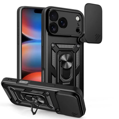Pouzdro pro Apple iPhone 17 Pro, Techsuit, CamShield, Černá