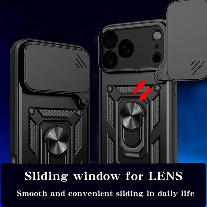 Pouzdro pro Apple iPhone 17 Pro, Techsuit, CamShield, Černá
