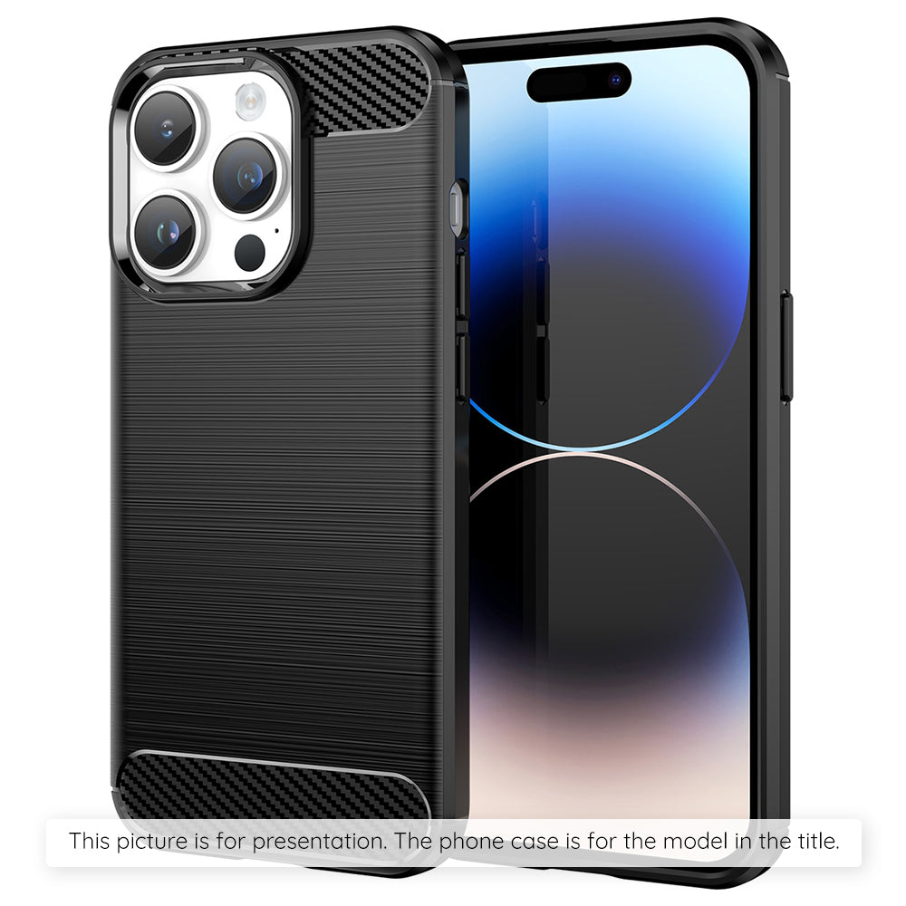 Pouzdro pro Apple iPhone 17 Pro, Techsuit, Carbon, Černá