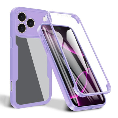 Pouzdro pro Apple iPhone 17 Pro, Techsuit, ColorVerse 360, Fialové