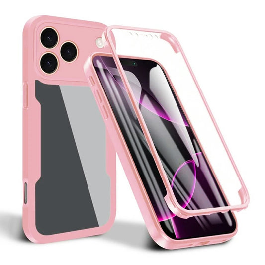 Pouzdro pro Apple iPhone 17 Pro, Techsuit, ColorVerse 360, Růžové