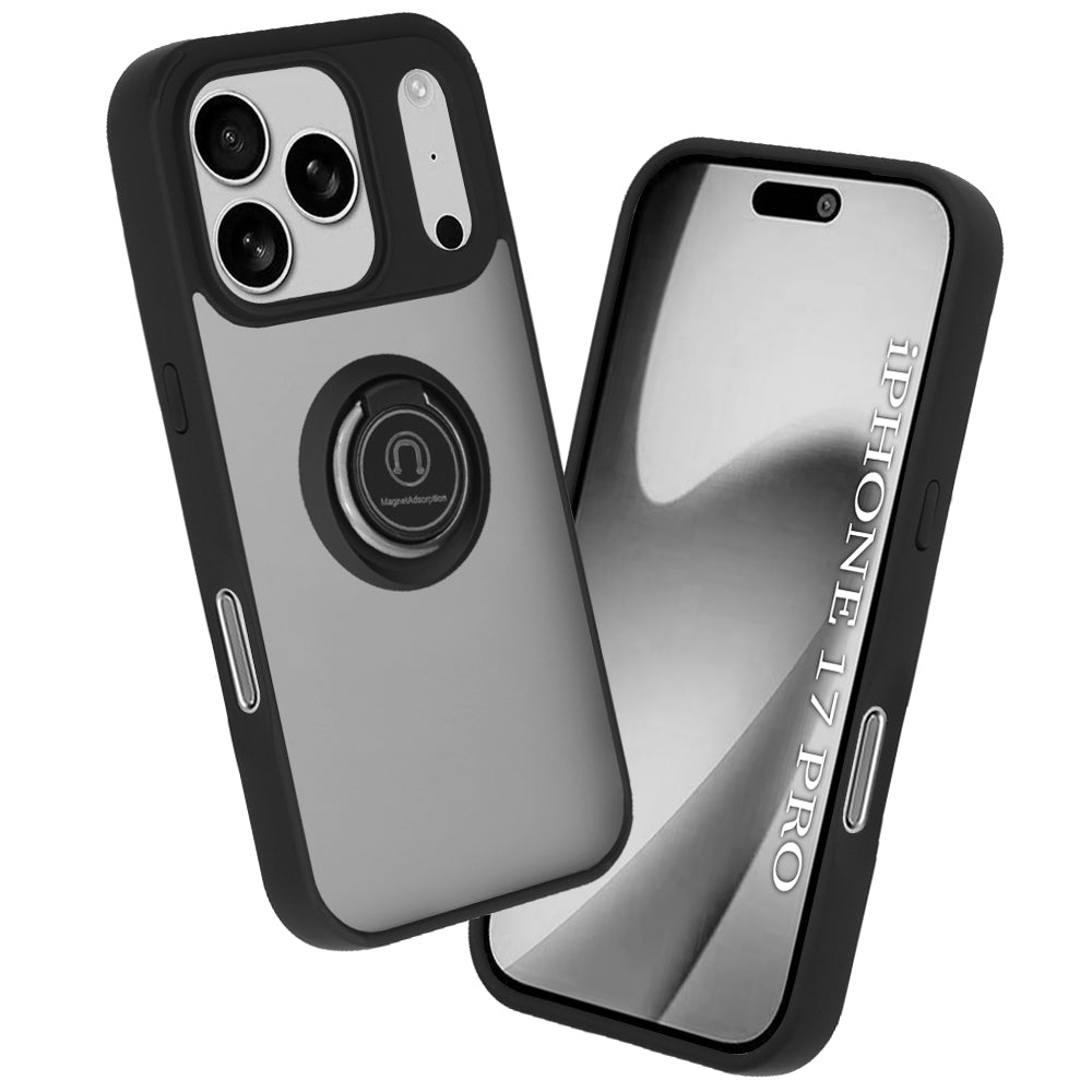 Pouzdro pro Apple iPhone 17 Pro, Techsuit, Glinth, Černá