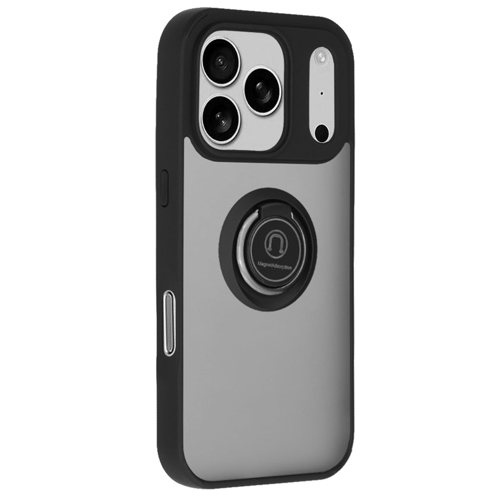 Pouzdro pro Apple iPhone 17 Pro, Techsuit, Glinth, Černá