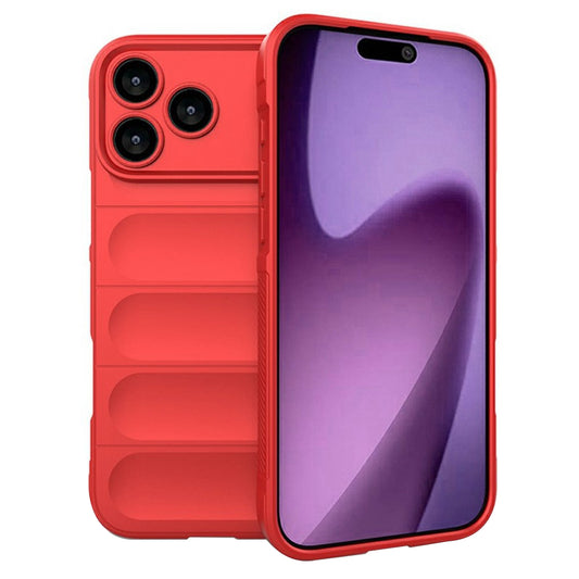 Pouzdro pro Apple iPhone 17 Pro, Techsuit, Magic Shield, Červené