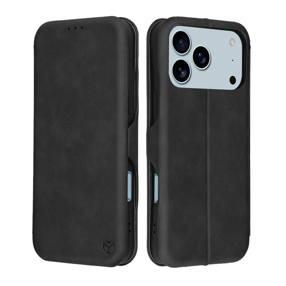 Pouzdro pro Apple iPhone 17 Pro, Techsuit, Safe Wallet Plus, Černá