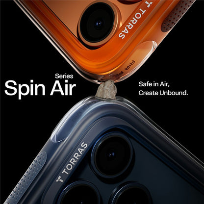 Pouzdro pro Apple iPhone 17 Pro, Torras, Ostand Spin Air, Oranžové