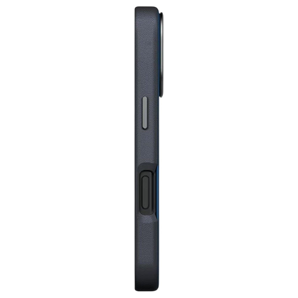 Pouzdro pro Apple iPhone 17 Pro, UNIQ, Lyden Leatherette, Černá modrá