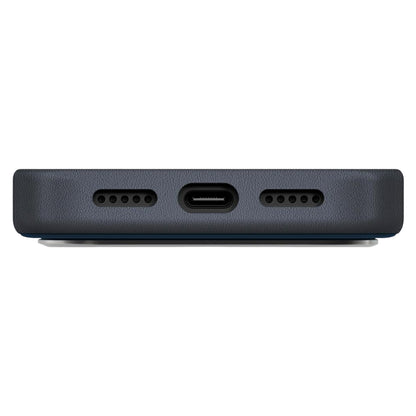 Pouzdro pro Apple iPhone 17 Pro, UNIQ, Lyden Leatherette, Černá modrá