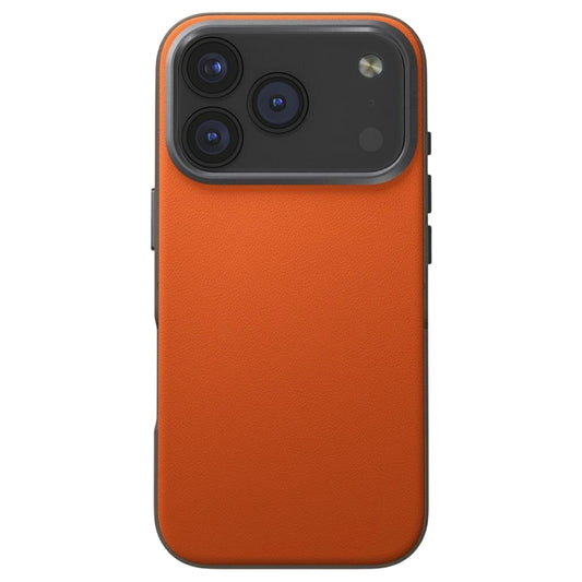 Pouzdro pro Apple iPhone 17 Pro, UNIQ, Lyden Leatherette, Oranžovo-Bežová