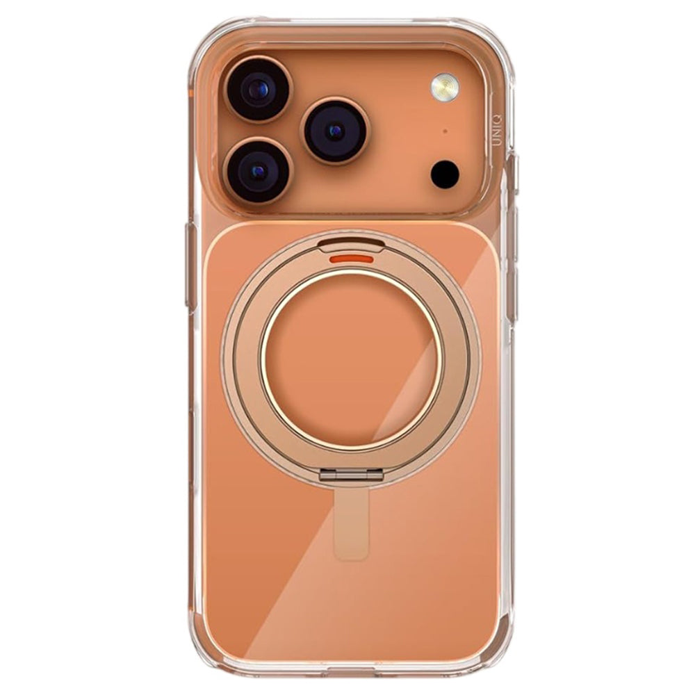 Pouzdro pro Apple iPhone 17 Pro, UNIQ, Swivix, Zlaté