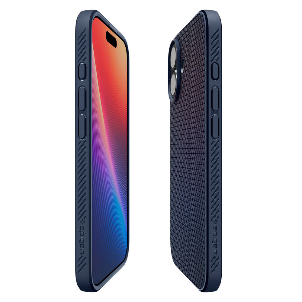 Pouzdro pro Apple iPhone 17, Spigen, Liquid Air, Námořnická modř