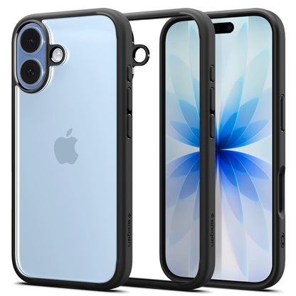 Pouzdro pro Apple iPhone 17, Spigen, Ultra Hybrid, Matně černé