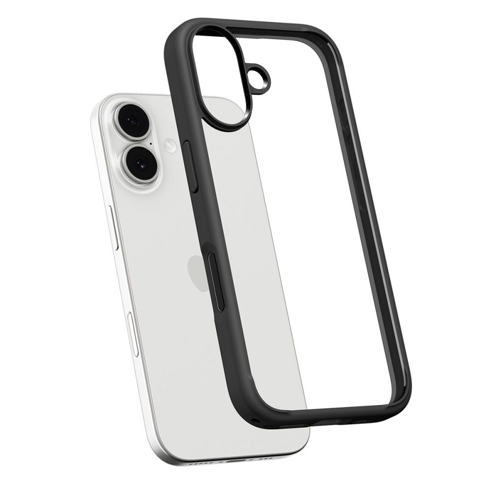 Pouzdro pro Apple iPhone 17, Spigen, Ultra Hybrid, Matně černé