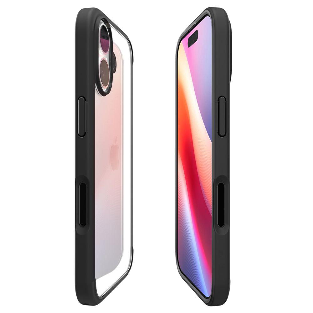 Pouzdro pro Apple iPhone 17, Spigen, Ultra Hybrid, Matně černé