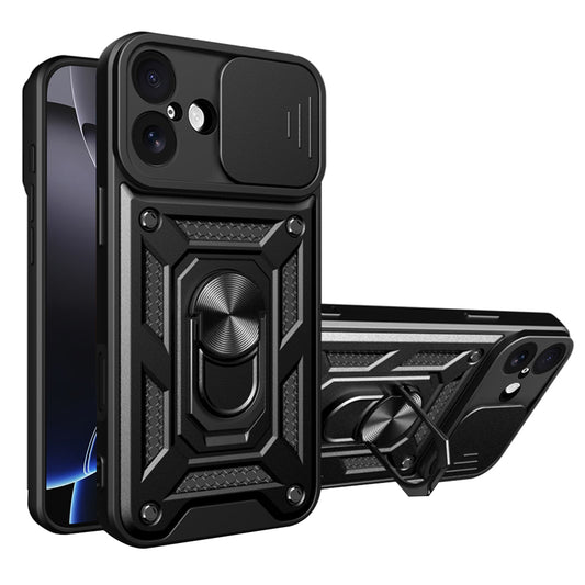 Pouzdro pro Apple iPhone 17, Techsuit, CamShield, Černá
