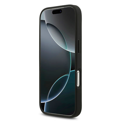 Pouzdro pro Apple iPhone 18 Pro / 17 Pro, Guess, 4G Big Logo, Černé