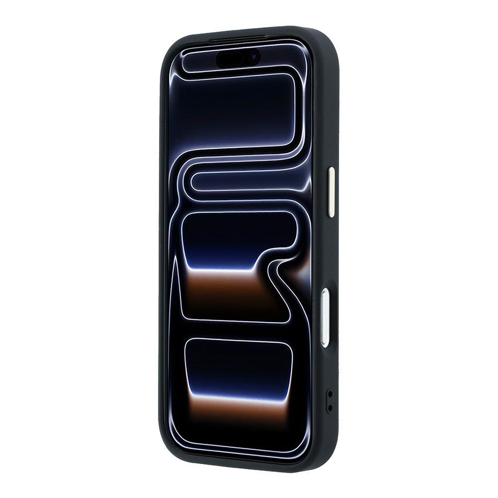 Pouzdro pro Apple iPhone 18 Pro / 17 Pro, Guess, 4G Big Resin Logo, Černé