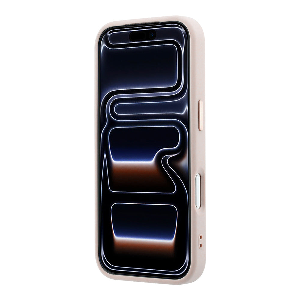 Pouzdro pro Apple iPhone 18 Pro / 17 Pro, Guess, 4G Big Resin Logo, Růžové