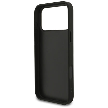 Pouzdro pro Apple iPhone 18 Pro / 17 Pro, Guess, 4G Classic Logo, Černé