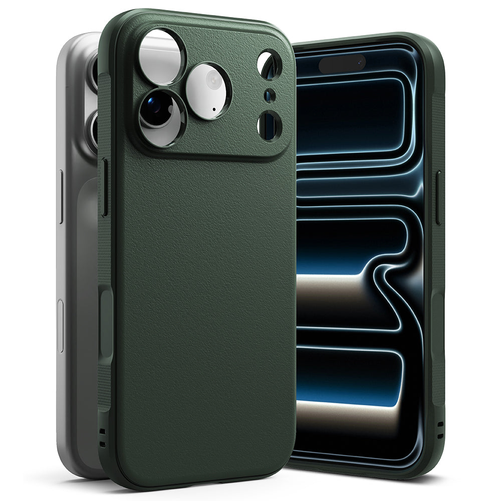 Pouzdro pro Apple iPhone 18 Pro / 17 Pro, Ringke, Onyx, Tmavě zelené