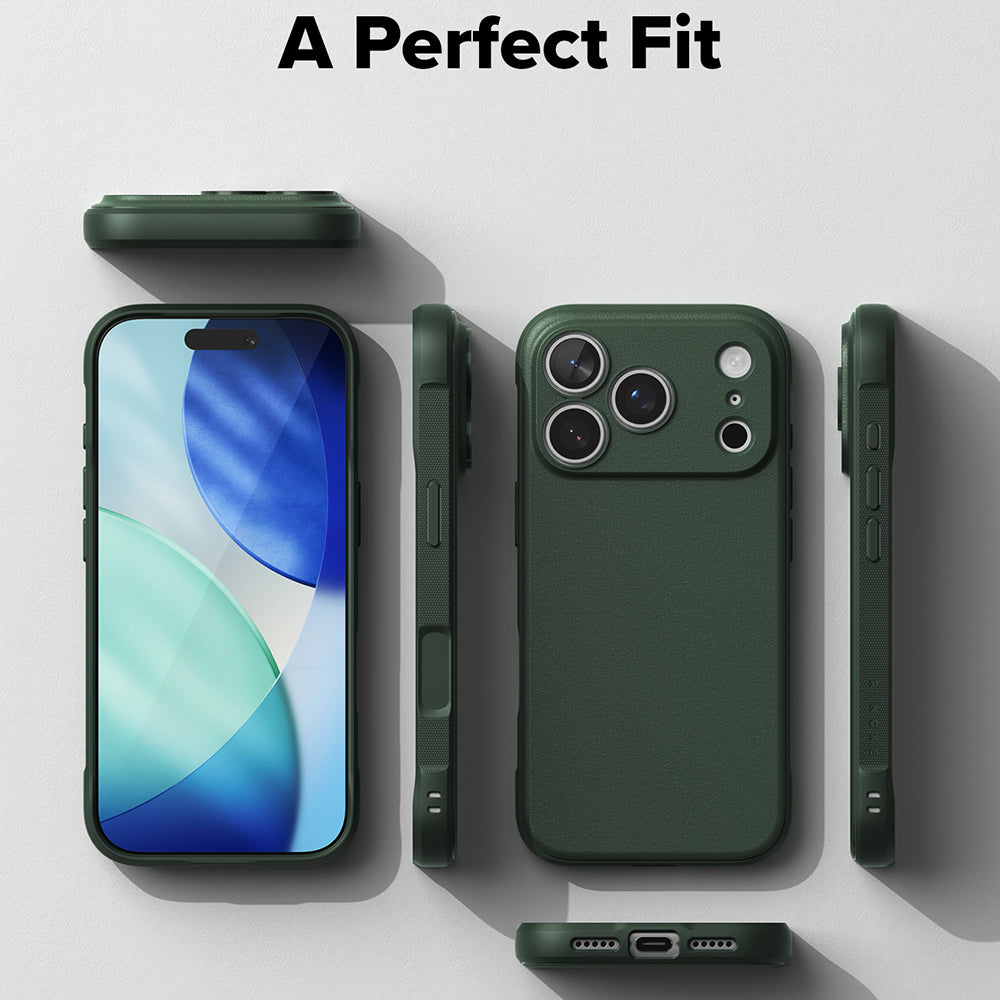 Pouzdro pro Apple iPhone 18 Pro / 17 Pro, Ringke, Onyx, Tmavě zelené