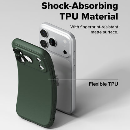 Pouzdro pro Apple iPhone 18 Pro / 17 Pro, Ringke, Onyx, Tmavě zelené
