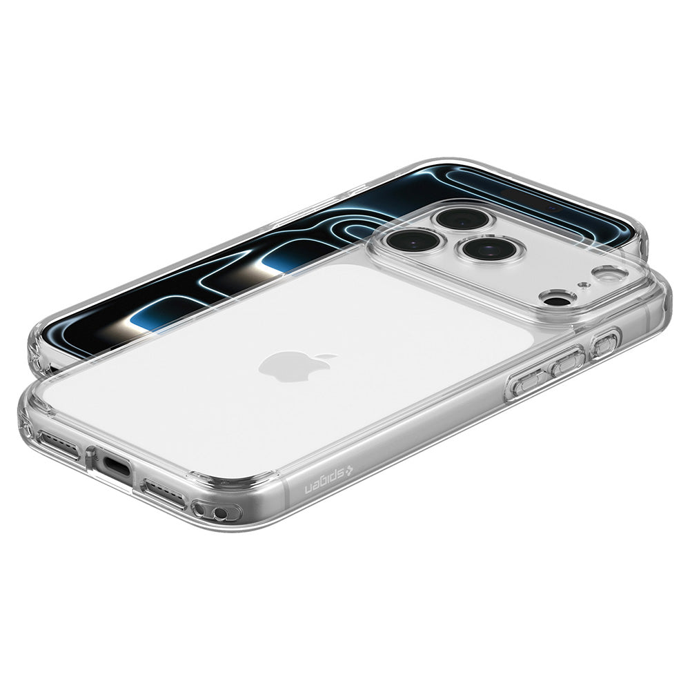 Pouzdro pro Apple iPhone 18 Pro / 17 Pro, Spigen, Ultra Hybrid, Transparentní ACS12153