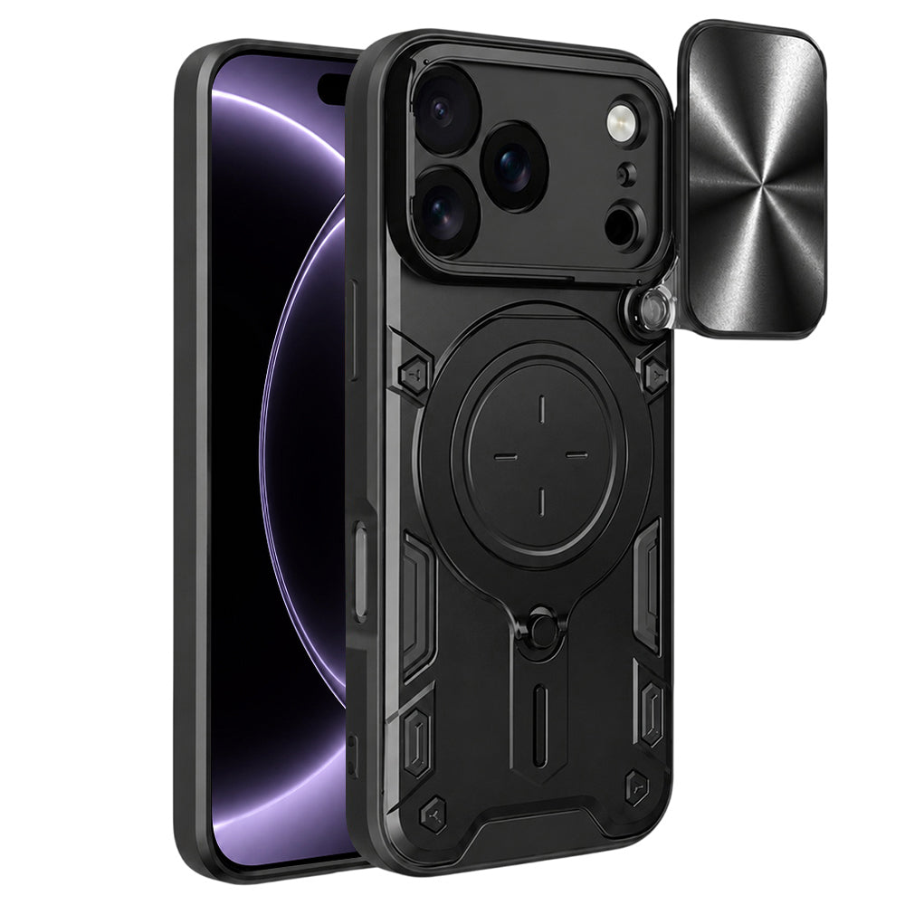 Pouzdro pro Apple iPhone 18 Pro / 17 Pro, Techsuit, CamGuard Pro, Černé