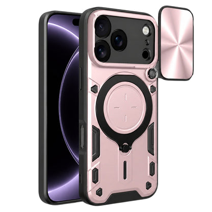 Pouzdro pro Apple iPhone 18 Pro / 17 Pro, Techsuit, CamGuard Pro, Růžově zlaté