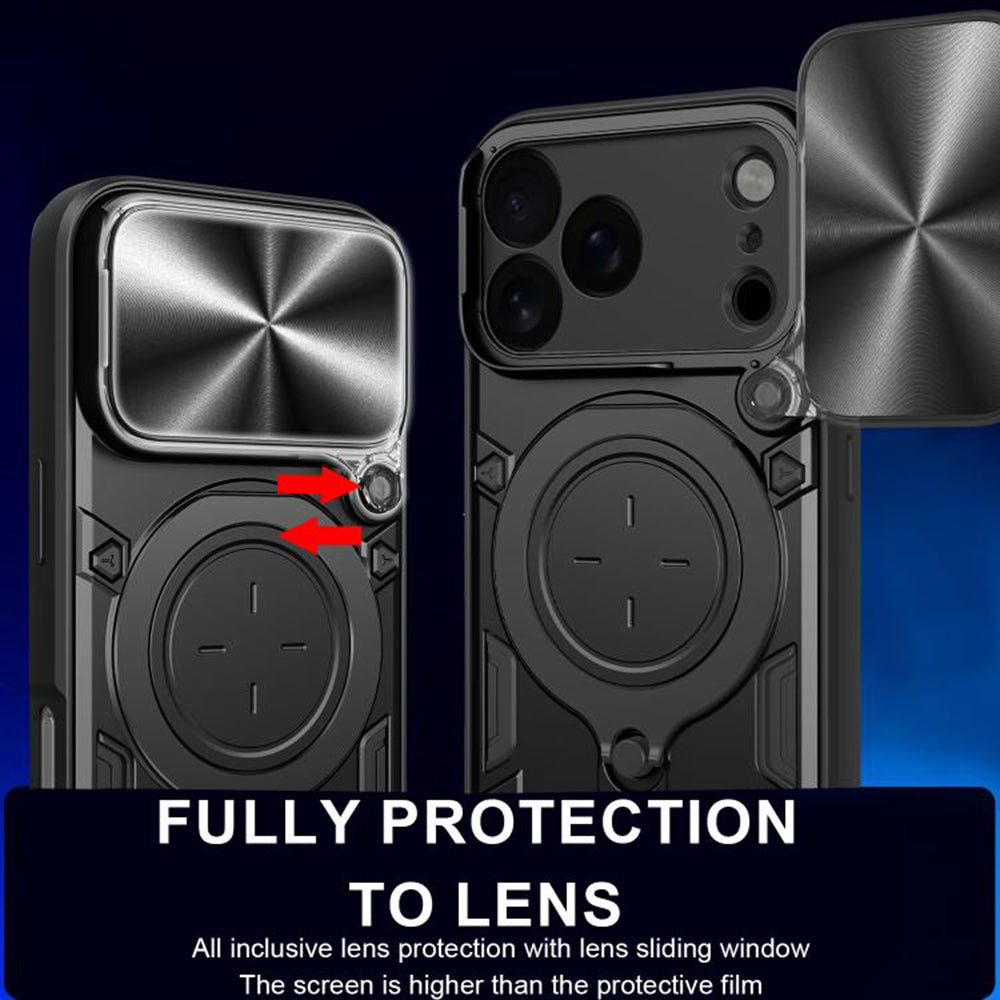 Pouzdro pro Apple iPhone 18 Pro / 17 Pro, Techsuit, CamGuard Pro, Růžově zlaté