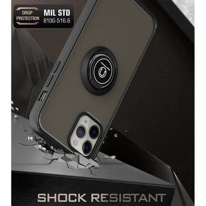 Pouzdro pro Apple iPhone 18 Pro / 17 Pro, Techsuit, Glinth, Černé