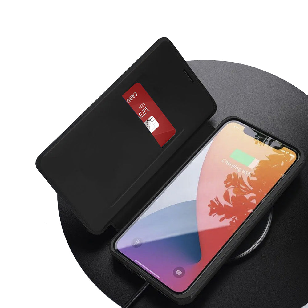 Pouzdro pro Apple iPhone 18 Pro / 17 Pro, Techsuit, Magskin Book, Černé