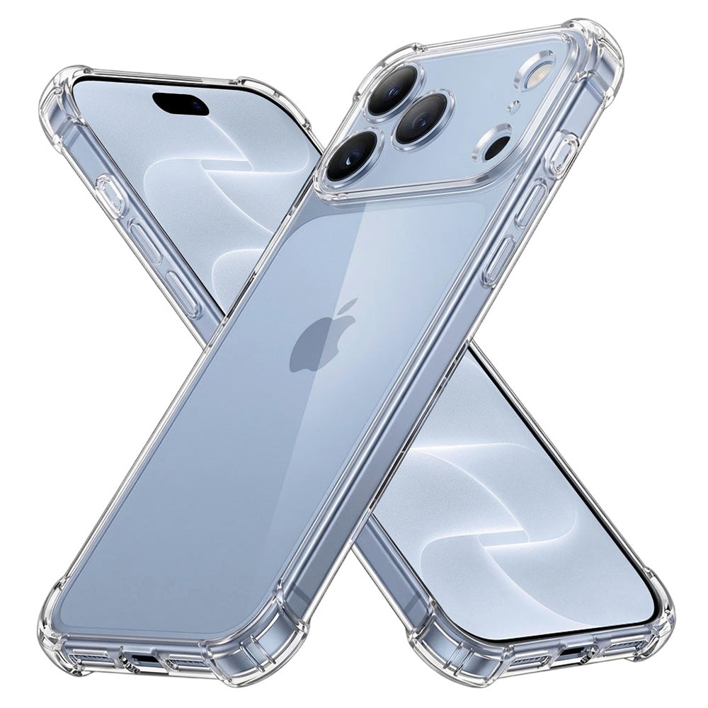 Pouzdro pro Apple iPhone 18 Pro / 17 Pro, Techsuit, Odolné proti nárazům, Průhledné