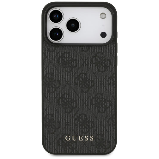 Pouzdro pro Apple iPhone 18 Pro Max / 17 Pro Max, Guess, 4G Classic Logo, Černé