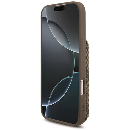 Pouzdro pro Apple iPhone 18 Pro Max / 17 Pro Max, Guess, 4G Crossbody Cardslot, hnědé