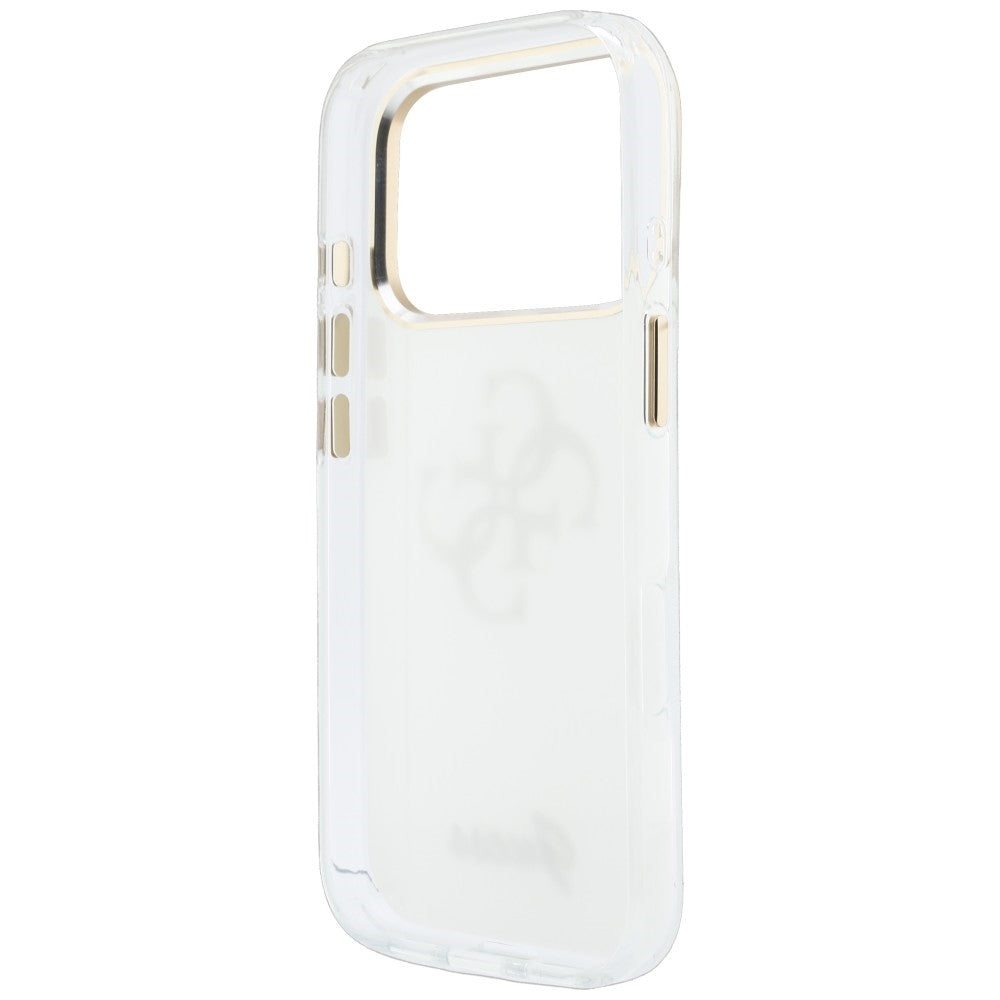 Pouzdro pro Apple iPhone 18 Pro Max / 17 Pro Max, Guess, IML 4G Metal Script, Bílé