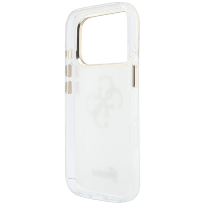 Pouzdro pro Apple iPhone 18 Pro Max / 17 Pro Max, Guess, IML 4G Metal Script, Bílé