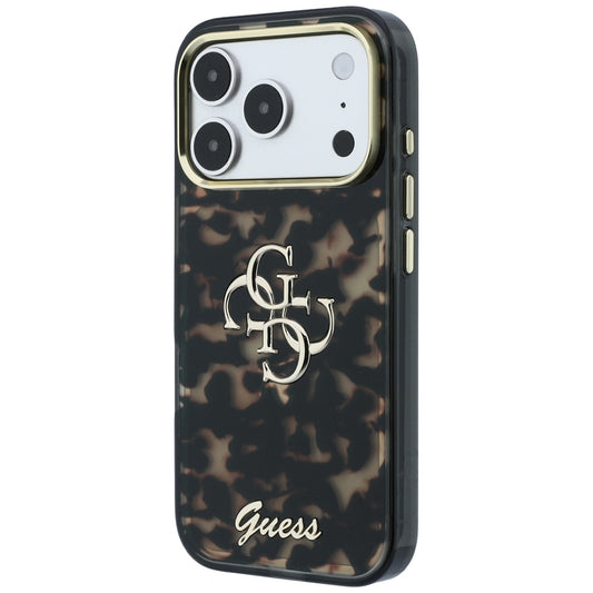 Pouzdro pro Apple iPhone 18 Pro Max / 17 Pro Max, Guess, IML 4G Metal Script, Hnědá
