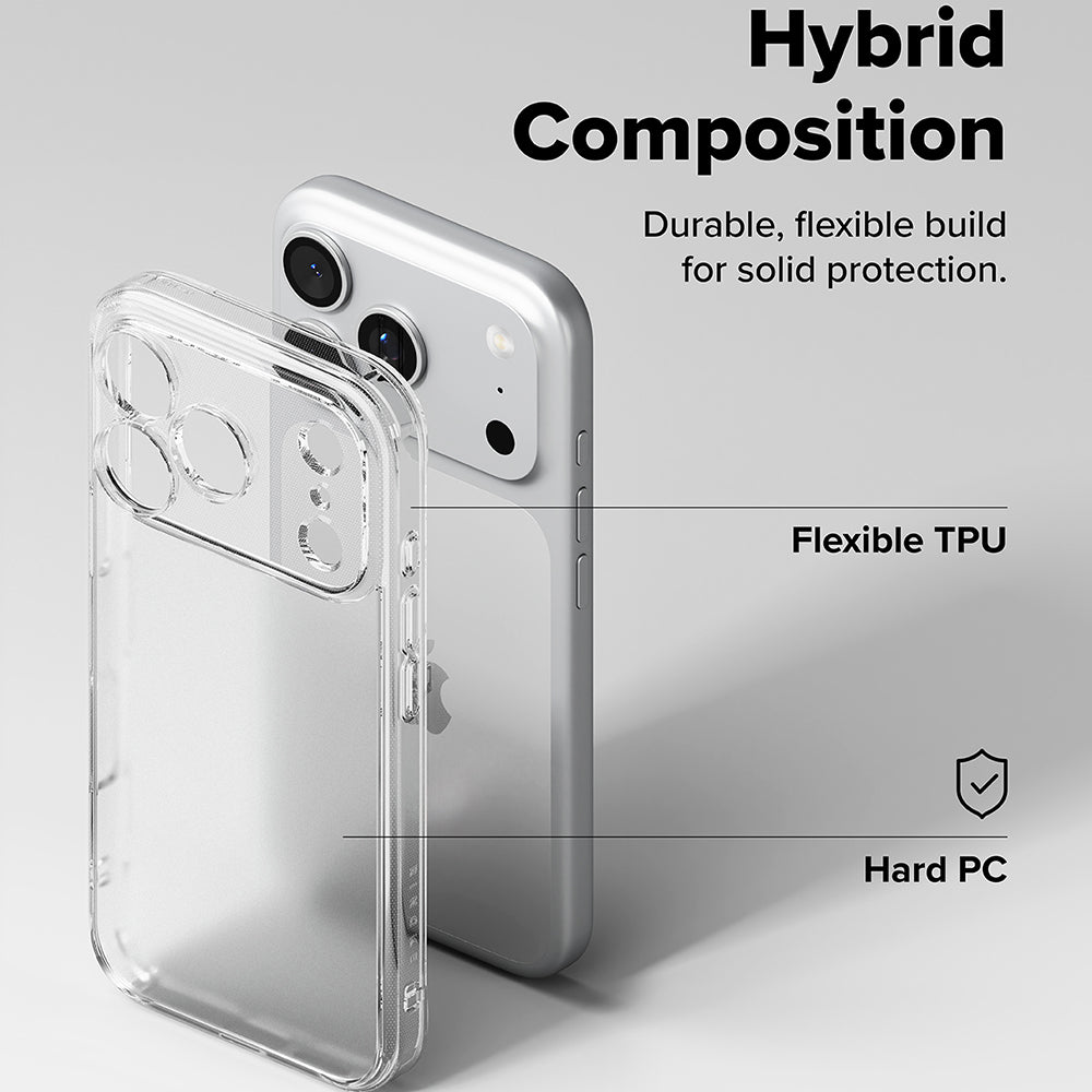 Pouzdro pro Apple iPhone 18 Pro Max / 17 Pro Max, Ringke, Fusion, Matně průhledné