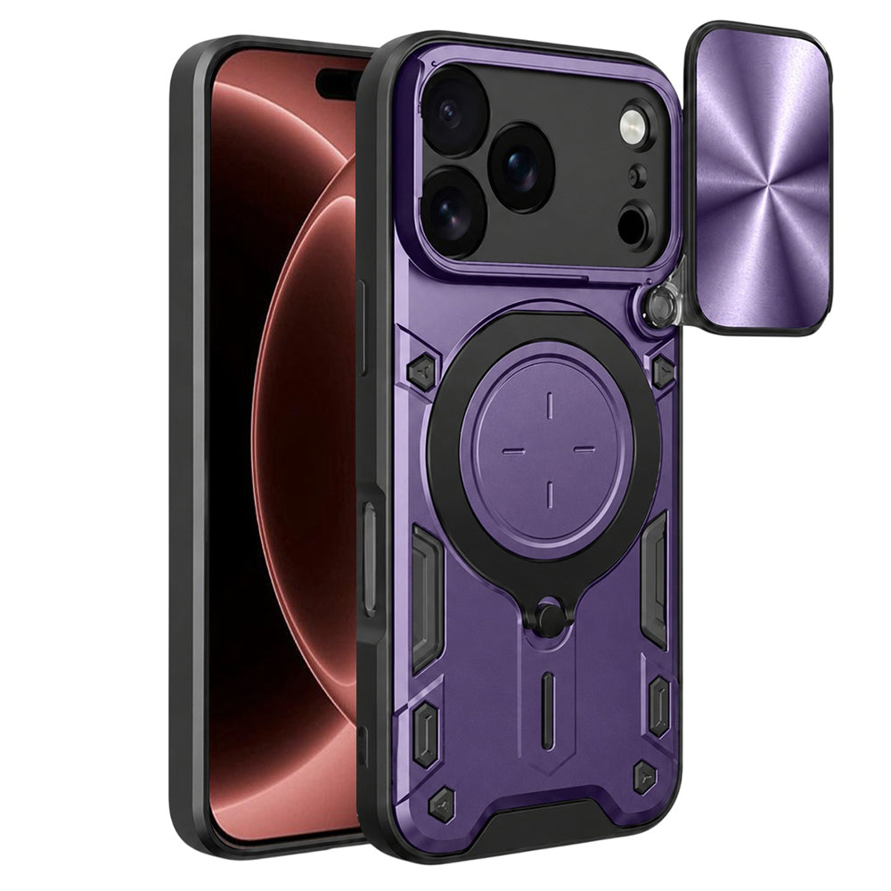 Pouzdro pro Apple iPhone 18 Pro Max / 17 Pro Max, Techsuit, CamGuard Pro, Fialové