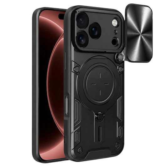 Pouzdro pro Apple iPhone 18 Pro Max / 17 Pro Max, Techsuit, CamGuard Pro, Černé