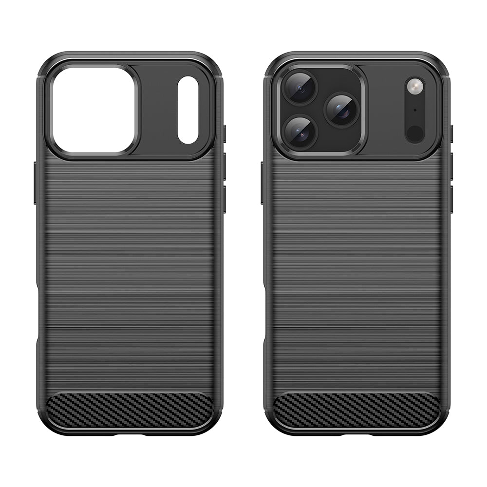 Pouzdro pro Apple iPhone 18 Pro Max / 17 Pro Max, Techsuit, Carbon, Černé