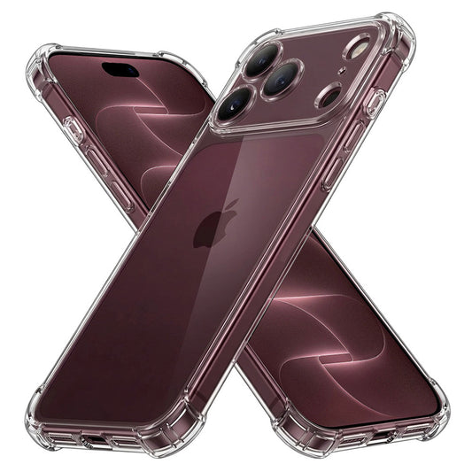 Pouzdro pro Apple iPhone 18 Pro Max / 17 Pro Max, Techsuit, Odolné proti nárazům, Průhledné