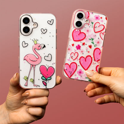 Pouzdro pro Apple iPhone 15 Pro, OEM, Ultra Trendy Love 1, vícebarevné